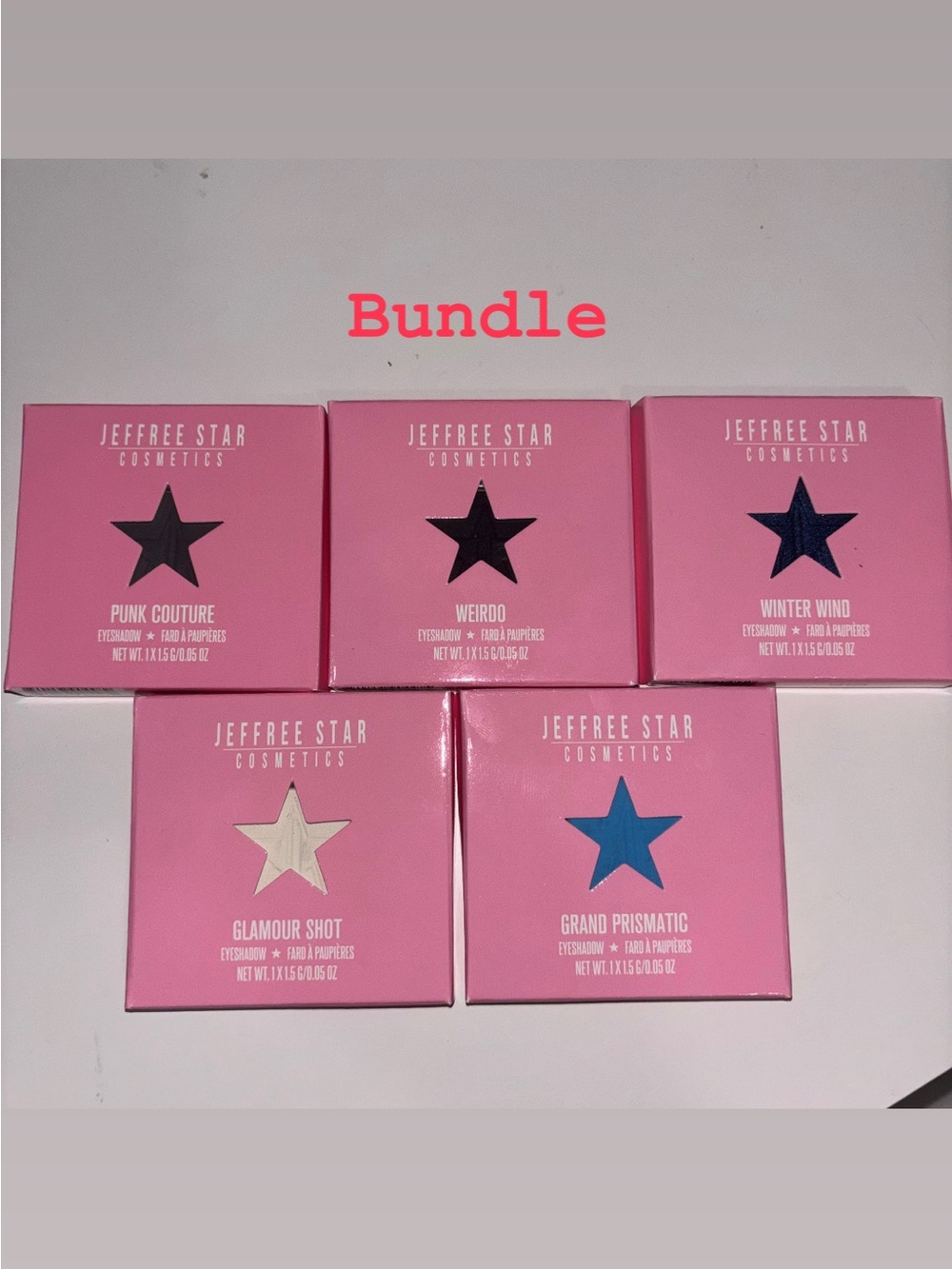 Jeffree Star Cosmetics Eyeshadow Bundle